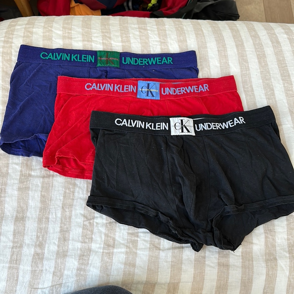 Calvin Klein trio Size Large Boxer Briefs